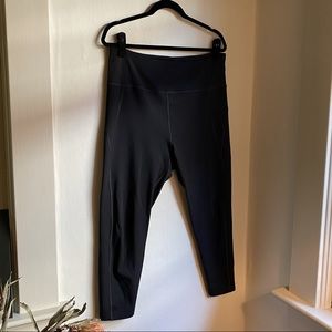 Girlfriend Collective Black Compressive High-Rise Legging | XXL